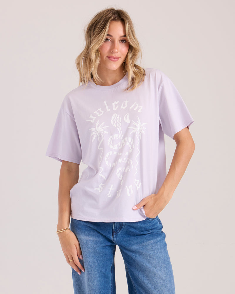 WOMEN'S BURNOUT BF TEE