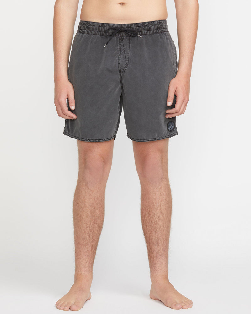 MEN'S CENTER ELASTIC WAIST TRUNKS
