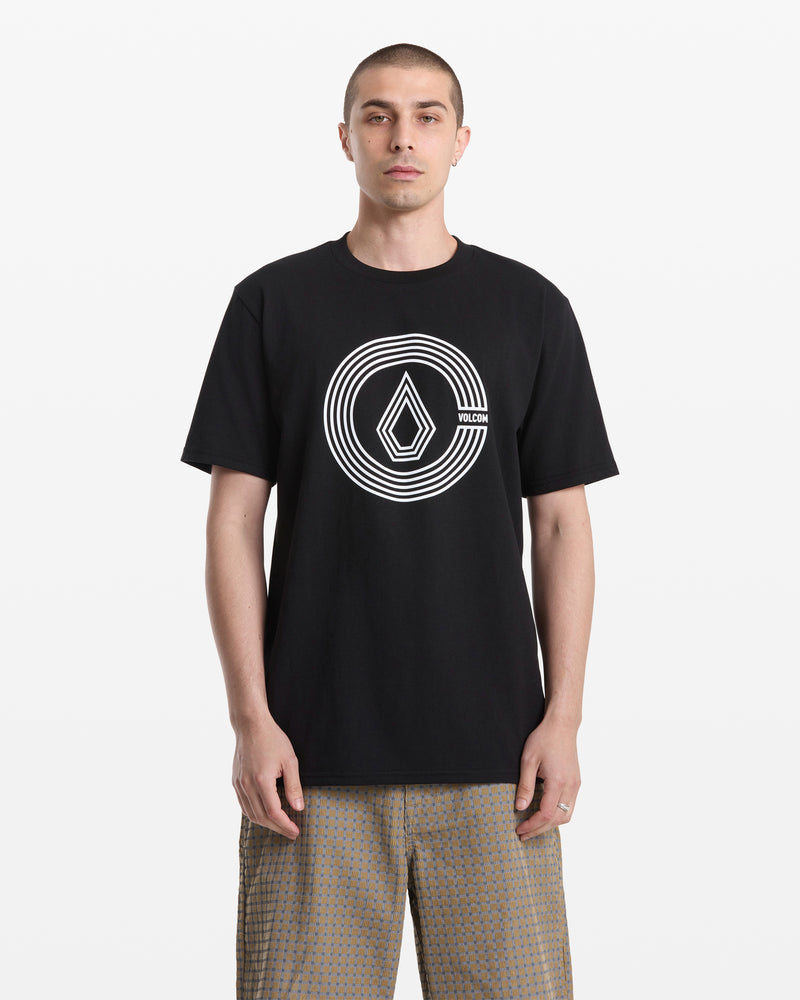 MEN'S CIRCLE SPLIT SHORT SLEEVE TEE