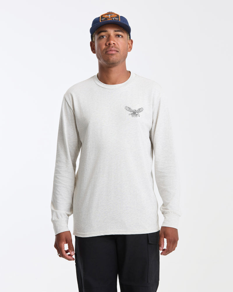 MEN'S HAMMERED LONG SLEEVE TEE