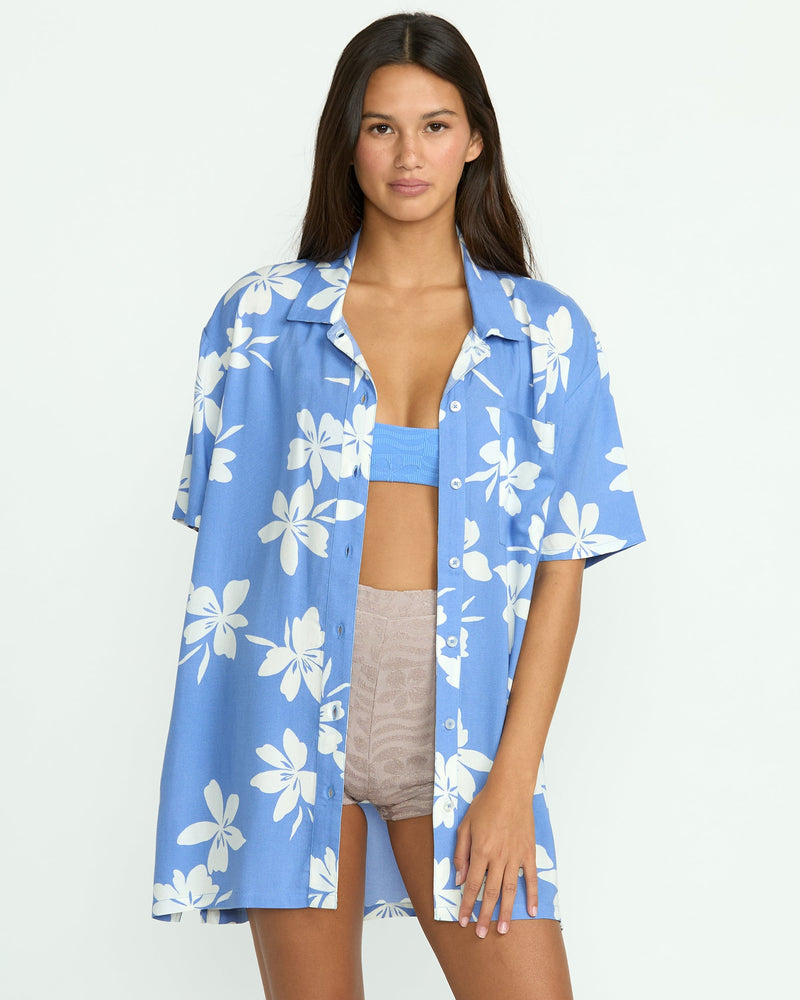 WOMEN'S COCO HO SHORT SLEEVE COVER UP