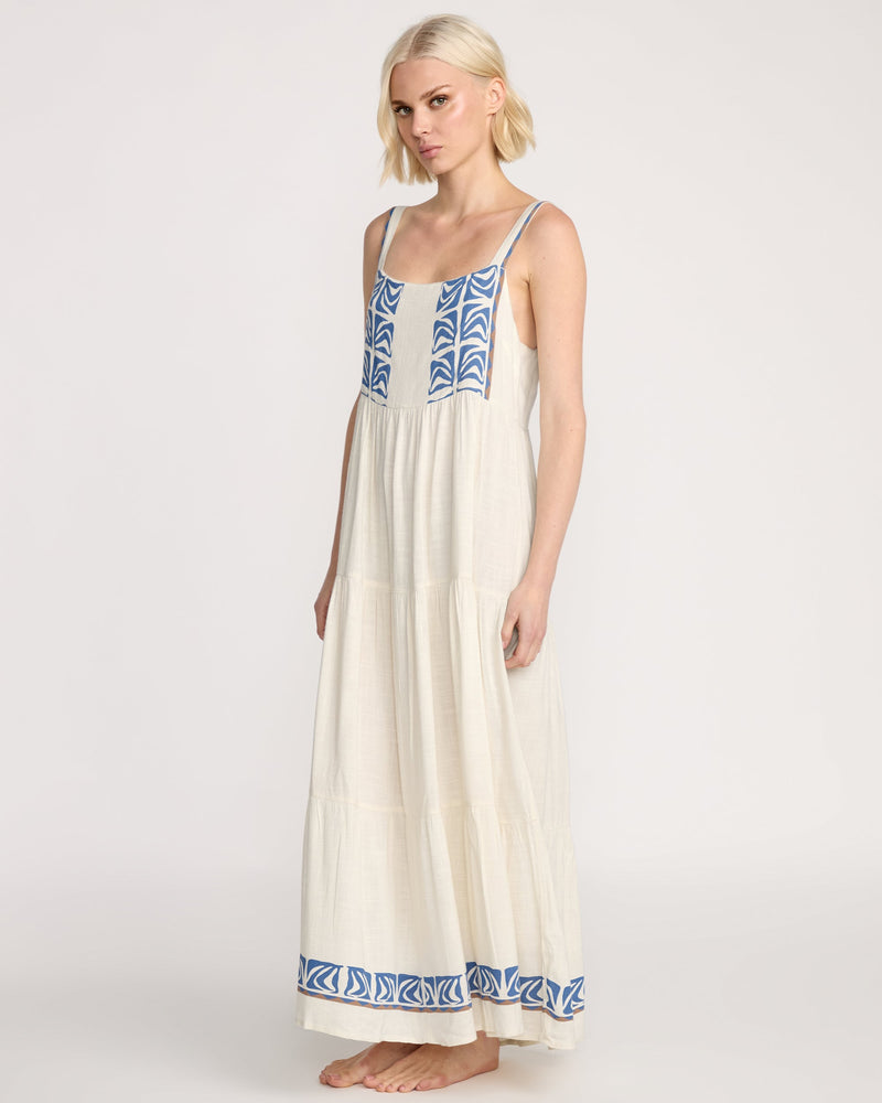 WOMEN'S FEATURED ARTIST EMMA RUSHTON MAXI DRESS