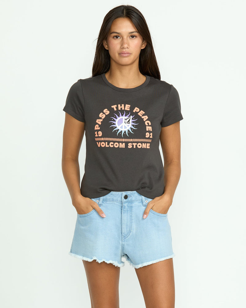 WOMEN'S 1991 STONED DENIM SHORTS