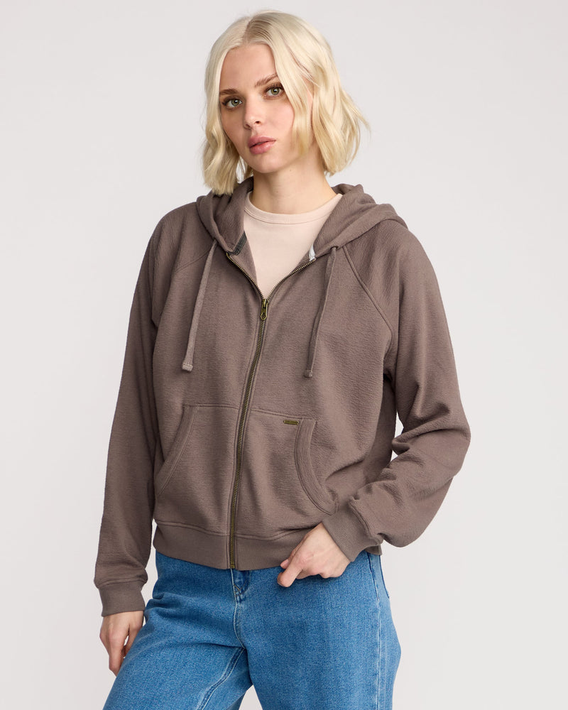 WOMEN'S LIVED IN FLEECE ZIP